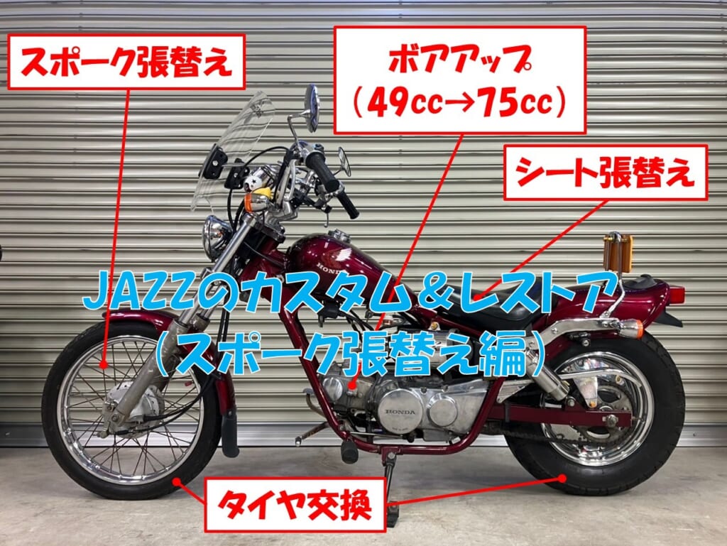 ホンダ ジャズ フロントホイール 19インチ スポーク新品張り替え